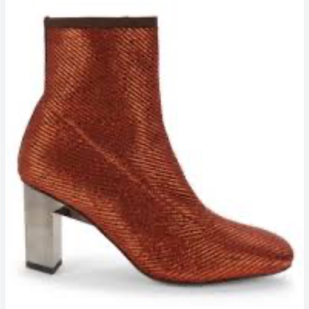 Clergerie metallic Jany Ankle Boots ($725) - Picture 7 of 9